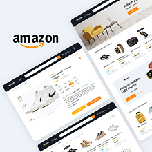Amazon | Redesign. Un proyecto de UX / UI, Diseño, Br, ing e Identidad, Diseño interactivo, Diseño de producto, Diseño mobile, Mobile marketing y e-commerce de Belén del Olmo - 07.12.2021