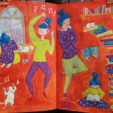 My person. Traditional illustration, Character Design, Drawing, and Sketchbook project by Dehaerne Deborah - 12.07.2021