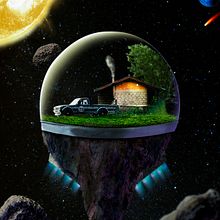 Space Bubble. Photographic Composition, Matte Painting, Photograph, Post-production, Photo Retouching, and VFX project by Dennys Gonzalez - 12.07.2021