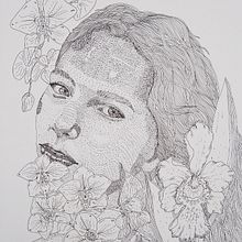 Mi Proyecto del curso: Retrato a tinta con tramas y puntos. Pencil Drawing, Drawing, Realistic Drawing, Figure Drawing & Ink Illustration project by Ana Karina Moreno - 12.07.2021
