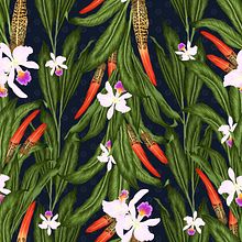 Meu projeto do curso: Design de estampa para superfície têxtil com Photoshop Ein Projekt aus dem Bereich Traditionelle Illustration, Design von Garderoben, Musterdesign, Modedesign und Digitale Illustration von Patrícia Araújo - 26.11.2021