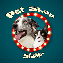 PET SHOP SHOW - LOGOTIPO. Un proyecto de Diseño, Ilustración tradicional, Publicidad, Diseño de logotipos, Collage y Gestión del Portafolio de Kawan Rodrigues dos Santos - 06.12.2021