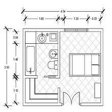 Mi Proyecto del curso: Introducción al dibujo arquitectónico en AutoCAD. Un proyecto de Arquitectura, Arquitectura interior, Diseño de interiores, Paisajismo, Ilustración arquitectónica y Visualización arquitectónica de KATHERINE PUGLLA - 07.12.2021