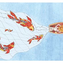 Resposta ao tempo (2021). Un progetto di Illustrazione tradizionale, Pittura, Disegno e Pittura ad acquerello di Ana Carolina Diniz - 03.12.2021