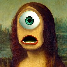 UMA MONALISA DIFERENTE. Un proyecto de Ilustración tradicional, Collage, Diseño, Dibujo digital y Gestión del Portafolio de Kawan Rodrigues dos Santos - 07.12.2021