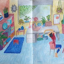 My project in Exploratory Sketchbook: Find Your Drawing Style course. Traditional illustration, Sketching, Drawing, and Sketchbook project by michxyz123 - 12.08.2021