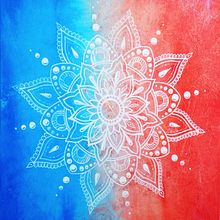 Mon projet du cours : L'art de dessiner des mandalas : créez des motifs géométriques. Projekt z dziedziny  R, sunek, Malarstwo akr, lowe, Trad, c i jna ilustracja użytkownika solennsara - 07.12.2021
