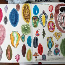 Meu projeto do curso: Técnicas de ilustração para desbloquear sua criatividade. Projekt z dziedziny Trad, c, jna ilustracja,  Sztuki piękne,  Malarstwo, Kreat, wność, Kreat, wne zabaw, z dziećmi, Sketchbook i Design użytkownika Ana PT - 06.12.2021