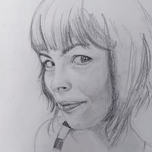 My project in Portrait Sketchbooking: Explore the Human Face course. Projekt z dziedziny Sketching,  R, sunek, Portret,  R, sunek art, st, czn i Sketchbook użytkownika Manon Dussault - 08.12.2021