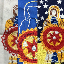 Mi Proyecto del curso: Técnica de bordado con paso atrás. Embroider project by Clara Barrasa - 12.08.2021