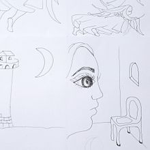Meu projeto do curso: Ilustração narrativa: conte uma história sem palavras. Traditional illustration, Drawing, Stor, telling, Children's Illustration, Narrative, and Gouache Painting project by Sandra Simões - 12.09.2021