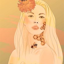 Proyecto del curso: Retratos digitales de fantasía con Photoshop. Traditional illustration, Drawing, Digital Illustration, Portrait Drawing, Digital Drawing, and Digital Painting project by Rak Fernandez - 12.09.2021