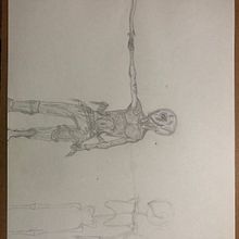 Mi Proyecto del curso: Dibujo anatómico para principiantes (Ck). Fine Arts, Sketching, Pencil Drawing, Drawing, Realistic Drawing, and Figure Drawing project by jorgearellano526 - 12.09.2021
