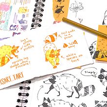 My Project in Character Creation for Illustrated Stories Course. Traditional illustration, Character Design, Editorial Design, Writing, Drawing, Stor, board, Children's Illustration, and Narrative project by Lisa Ing - 11.30.2021