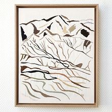 Paysages brodés. Un proyecto de Bordado e Ilustración tradicional de Célia Bruneau - 09.12.2021