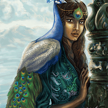 My project in Digital Fantasy Portraits with Photoshop course. Traditional illustration, Drawing, Digital Illustration, Portrait Drawing, Digital Drawing, and Digital Painting project by Ashwin Jose - 12.09.2021
