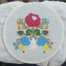 Mi Proyecto del curso: Técnica de bordado con paso atrás. Un projet de Broderie de mariana_ocampobedoya - 10.12.2021