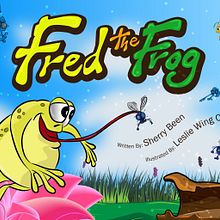 Fred the Frog - Children's Book Illustrations - I was in charge of the character designs and book illustrations.. Children's Illustration, Motion Graphics, Traditional illustration, Animation, Photograph, Post-production, and VFX project by Leslie Wing Orúe El Penguin - 08.17.2020