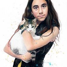 Commission. Un progetto di Illustrazione tradizionale, Disegno a matita e Belle arti di Mentiradeloro Esther Cuesta - 10.12.2021