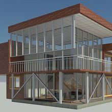 Construyendo desde cero con Revit. 3D, Architecture, Interior Architecture, 3D Modeling, Digital Architecture, and ArchVIZ project by Eric Ibáñez Raad - 12.10.2021