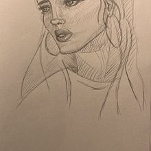 Mein Kursprojekt: Skizzenbuch für Porträts: Erkunde das menschliche Gesicht. Un proyecto de Bocetado, Dibujo, Dibujo de Retrato, Dibujo artístico y Sketchbook de Anne - 10.12.2021