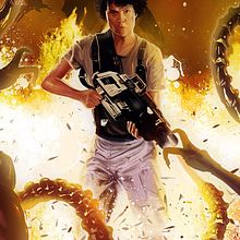 ALIENS. Traditional illustration, and Comic project by Daniel Maine - 12.10.2021