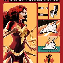 COSMIC INCIDENT/ACCIDENT RESPONSE GUIDE . Traditional illustration, and Comic project by Daniel Maine - 12.10.2021