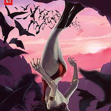 VAMPIRELLA 18 COVER. Comic, and Traditional illustration project by Daniel Maine - 12.10.2021