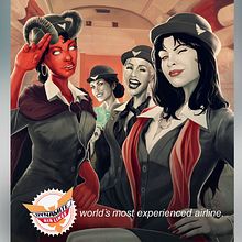 VAMPIRELLA VS PURGATORY 4. Traditional illustration, and Comic project by Daniel Maine - 12.10.2021