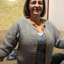 Mi Proyecto del curso:  Top-down: prendas a crochet de una sola pieza. Fashion Design, Fiber Arts, DIY, and Crochet project by Yadira Cárdenas - 12.10.2021