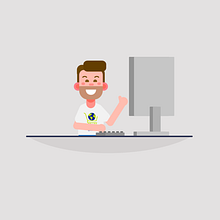 Mi Proyecto del curso: Animación y diseño de personajes en After Effects Y mi tesis :D . Grafică în mișcare, Animație, Design de caractere, Animație de caractere și animație 2D de Rafael Leon - 12.10.2021