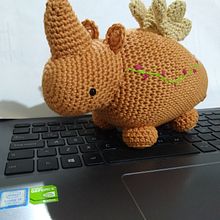 Mi Proyecto del curso: Mi primer Amigurumi . Arts, Crafts, To, Design, Fiber Arts, DIY, Crochet, and Amigurumi project by Araceli - 12.11.2021