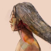 My project in Illustrated Portraits with Procreate course. Traditional illustration, Vector Illustration, Digital Illustration, and Portrait Drawing project by Crystal Owen - 12.10.2021