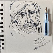 Hit's Ink Portraits Ein Projekt aus dem Bereich Porträtzeichnung, Skizzenentwurf und Anatomische Zeichnung von Hitendra Barse - 11.12.2021