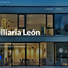 Diseño web para Inmobiliaria Leonesa. Een project van Webdesign van Jose Felix Garcia - 11.12.2021