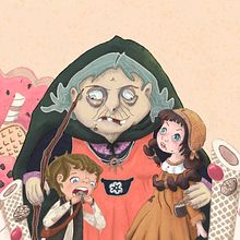 Hansel y Gretel. Un proyecto de Ilustración tradicional de Beatriz Sancho - 11.12.2021