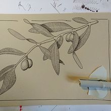 Mein Kursprojekt: Tagebuch illustrieren: Fülle dein Skizzenbuch mit Erlebnissen. Ilustração tradicional, Esboçado, Desenho, Sketchbook e Ilustração com tinta projeto de herhaus - 12.12.2021