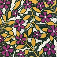My project in Botanical Patterns in a Sketchbook: Conquer the Blank Page course. Projekt z dziedziny Trad, c, jna ilustracja, Pattern design, R, sunek botaniczn i Sketchbook użytkownika Janet Whitmore - 12.12.2021