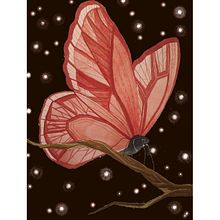 Butterfly at Night Ein Projekt aus dem Bereich Traditionelle Illustration und Aquarellmalerei von Shannon Carter - 12.12.2021