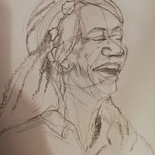 Sketching. Un proyecto de Dibujo a lápiz, Dibujo, Dibujo de Retrato, Dibujo realista, Ilustración tradicional y Bocetado de Janina - 12.12.2021