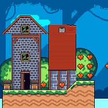 My project in Creation of Pixel Art Scenes for Video Games course. 2D Animation, 3D Animation, Video Games, Pixel Art, Game Design, and Game Development project by Ralph Pollastro - 12.12.2021