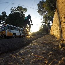 El ciclismo en la ciudad "sin leyes" Ein Projekt aus dem Bereich Fotografie von Manuel Antonio Avelar Cardoza - 13.12.2021