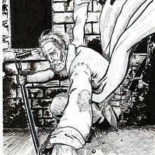 Mi Proyecto del curso: Técnicas de entintado para cómic e ilustración. Traditional illustration, Fine Arts, Painting, Comic & Ink Illustration project by Carlos Paredes - 12.13.2021