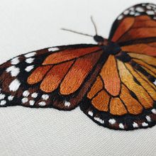 My project in Realistic Embroidery Techniques course. Un proyecto de Ilustración tradicional y Bordado de svenjalouwho - 13.12.2021