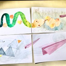 Mój projekt z kursu: Kreatywne szkice akwarelą dla początkujących. Traditional illustration, Sketching, Creativit, Drawing, Watercolor Painting, and Sketchbook project by Nina - 12.13.2021
