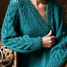 WATERFALL CARDIGAN. Een project van Craft van Morgane Mathieu - 13.12.2021