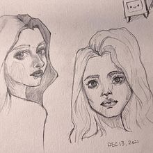 My project in Portrait Sketchbooking: Explore the Human Face course. Un progetto di Bozzetti, Disegno, Disegno di ritratti, Disegno artistico e Sketchbook di Jill Zhang - 14.12.2021