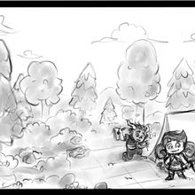 story animatic - proceso. Traditional illustration, Motion Graphics, Advertising, Film, Video, TV, Animation, Art Direction, Fine Arts, Video, TV, Stop Motion, Character Animation, 2D Animation, Pencil Drawing, Drawing, Digital Illustration, Stor, telling, Stor, board, Concept Art, Video Games, Artistic Drawing, Children's Illustration, Script, Game Design, Game Development, Digital Drawing, Sketchbook, and Narrative project by Freddy Navarro - 12.07.2021