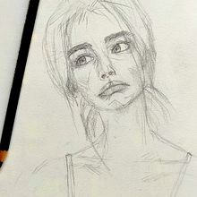 My final project in Portrait Sketchbooking: Explore the Human Face course. Sketching, Drawing, Portrait Drawing, Artistic Drawing, and Sketchbook project by Alec Palacio Zuluaga - 12.12.2021