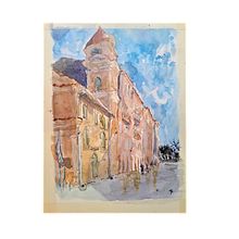 My project in Modern Techniques for Watercolor Cityscapes course. Un proyecto de Pintura y Pintura a la acuarela de Antonios Makris - 14.12.2021